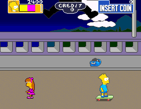 The Simpsons (2 Players Japan) Screenthot 2